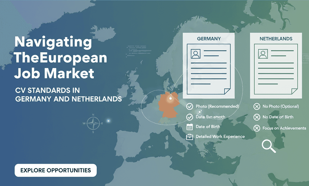 Navigating the European Job Market: CV Standards in Germany and Netherlands