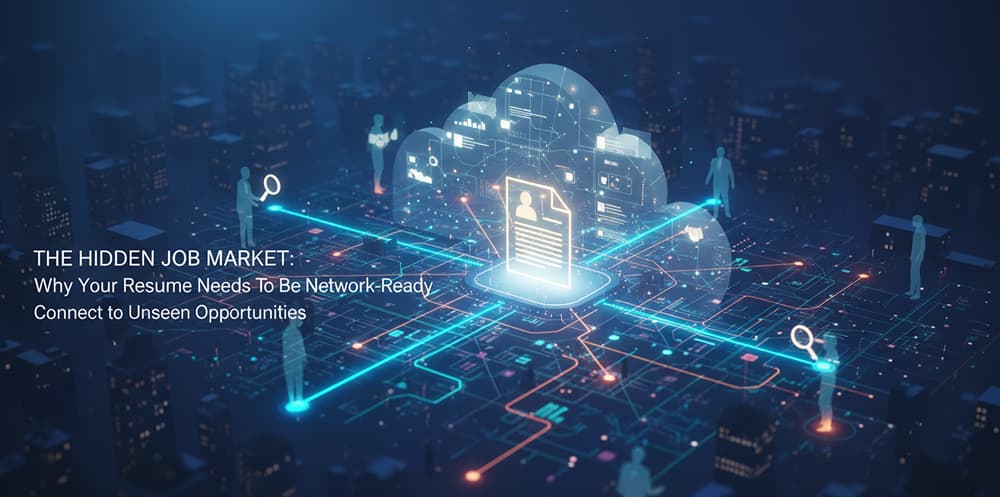 Unlock the Unseen: Why Your Resume Needs to Be Network-Ready for the Hidden Job Market