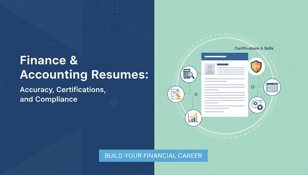 Mastering Your Finance & Accounting Resume: Certifications, Precision, and Impact