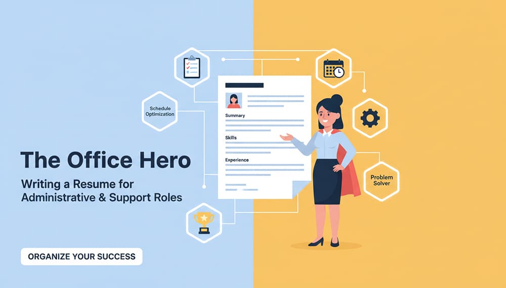 The Office Hero's Blueprint: Resumes That Get You Hired in Admin & Support