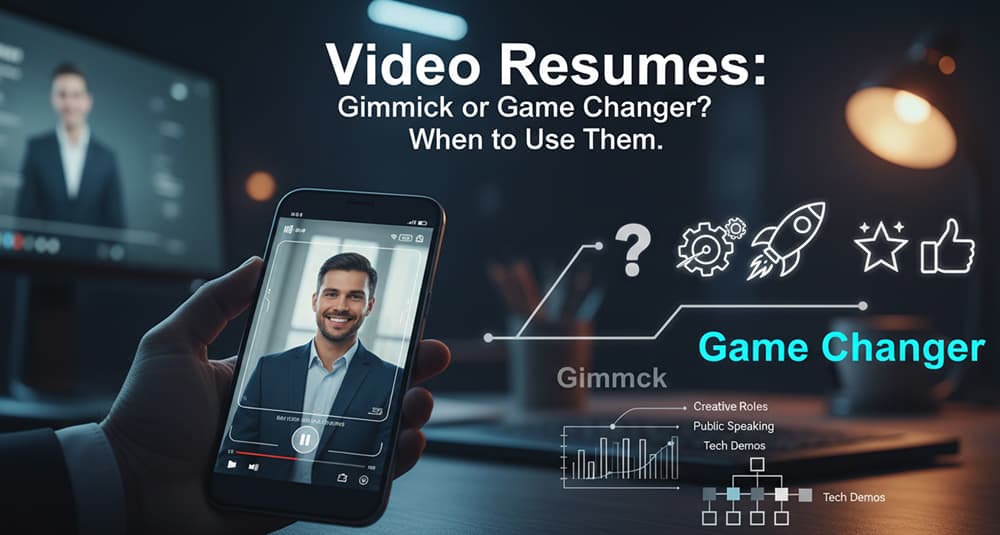 Video Resumes: Gimmick or Game Changer? Navigating the New Frontier of Job Applications