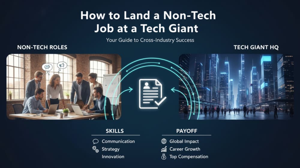 How to Land a Non-Tech Job at a Tech Giant